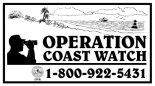 Operation Coast Watch - 1-800-922-5431